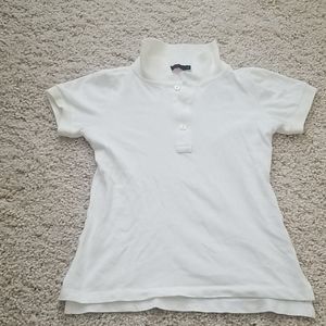 Lux Urban Outfitters UO Women's White Polo Sm
